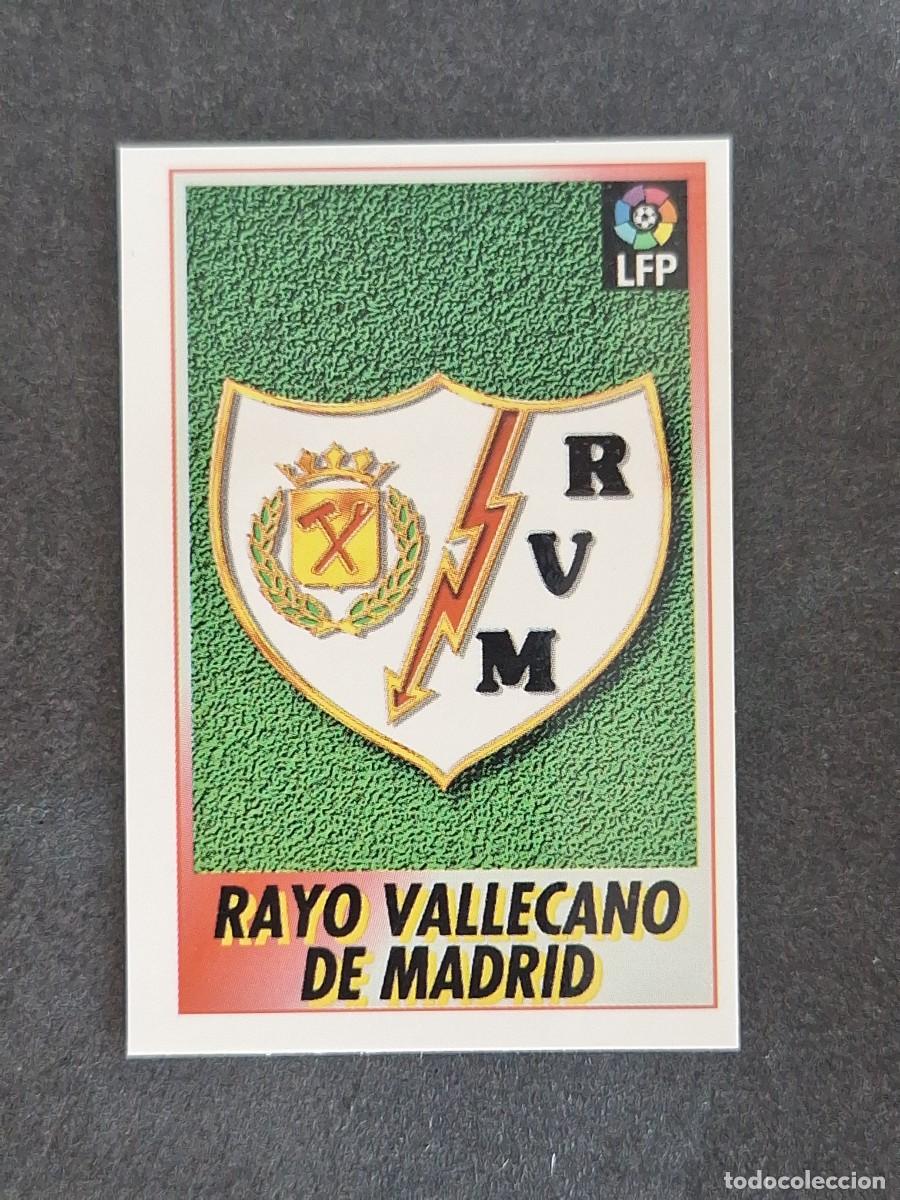 Cromos de f&uacute;tbol: L1 ESCUDO RAYO VALLECANO 183 BOLLYCAO FUTBOL LIGA 1996 1997 96 97 NUNCA PEGADO SIN PEGAR