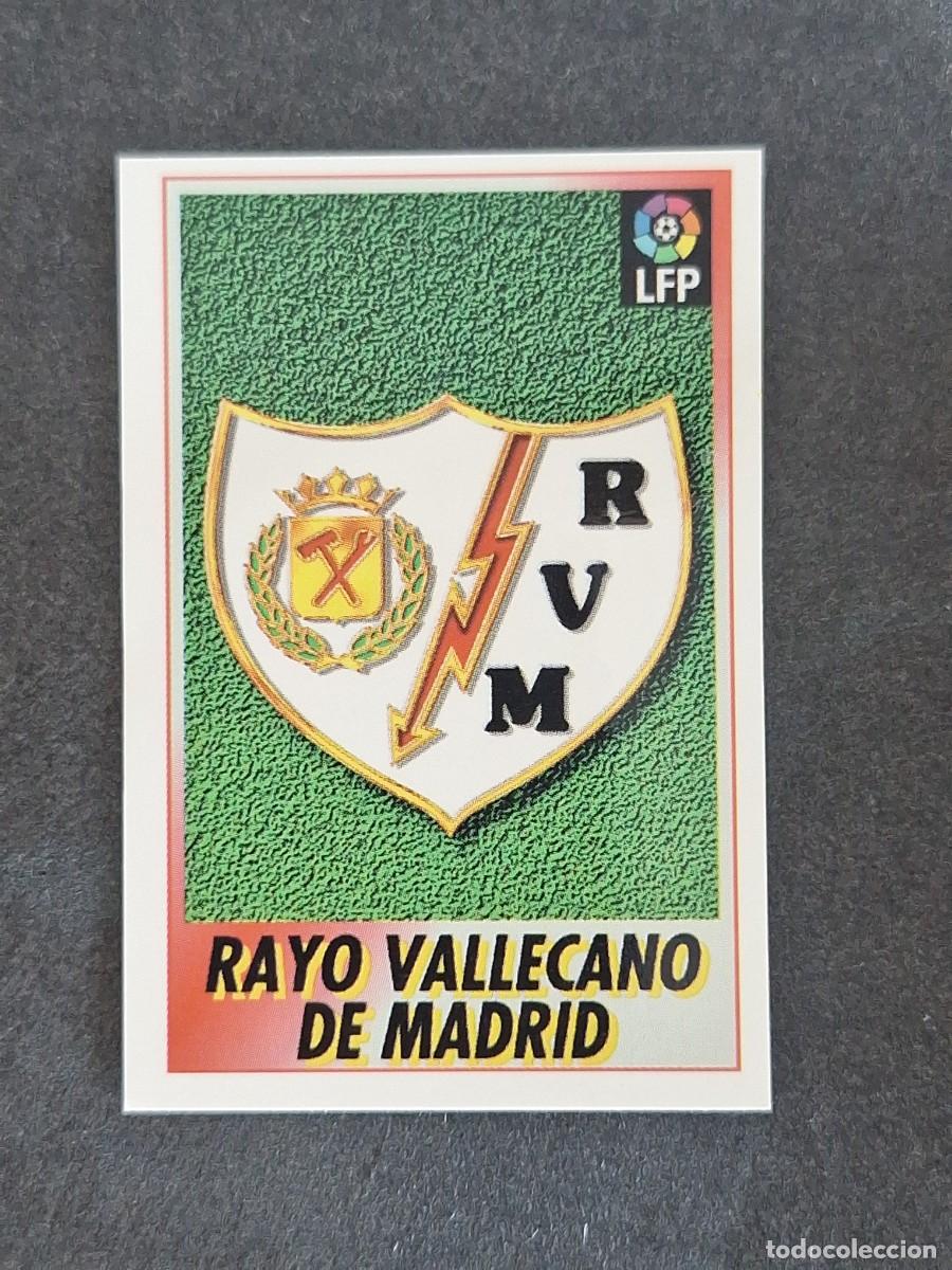 Cromos de f&uacute;tbol: L1 ESCUDO RAYO VALLECANO 183 BOLLYCAO FUTBOL LIGA 1996 1997 96 97 NUNCA PEGADO SIN PEGAR