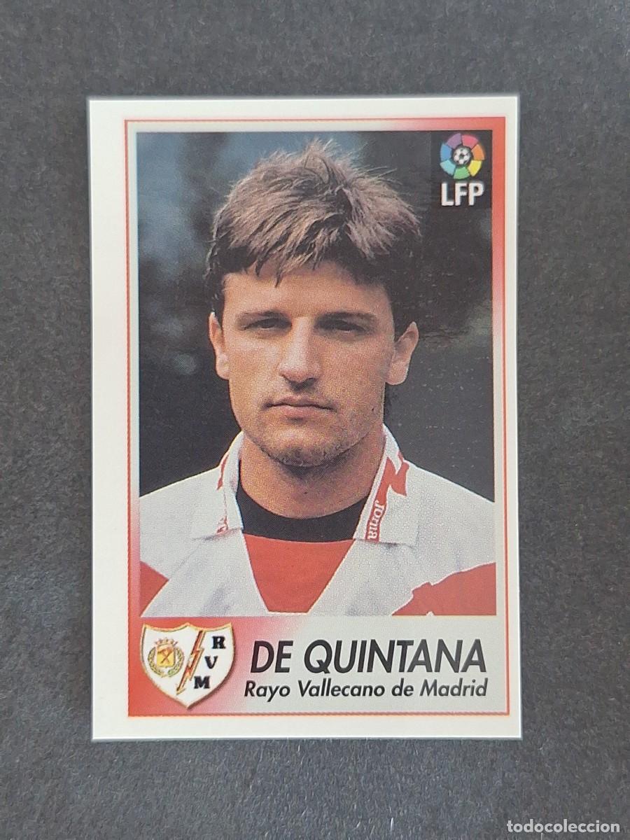 Cromos de f&uacute;tbol: L1 DE QUINTANA RAYO VALLECANO 188 BOLLYCAO FUTBOL LIGA 1996 1997 96 97 NUNCA PEGADO SIN PEGAR