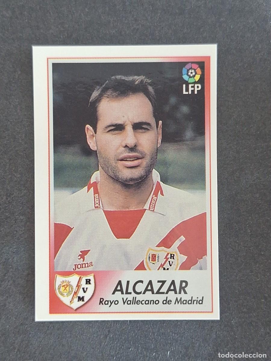 Cromos de f&uacute;tbol: L1 ALCAZAR RAYO VALLECANO 189 BOLLYCAO FUTBOL LIGA 1996 1997 96 97 NUNCA PEGADO SIN PEGAR