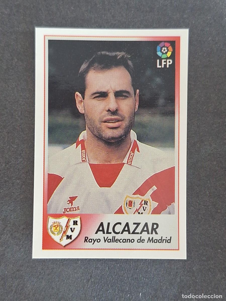 Cromos de f&uacute;tbol: L1 ALCAZAR RAYO VALLECANO 189 BOLLYCAO FUTBOL LIGA 1996 1997 96 97 NUNCA PEGADO SIN PEGAR