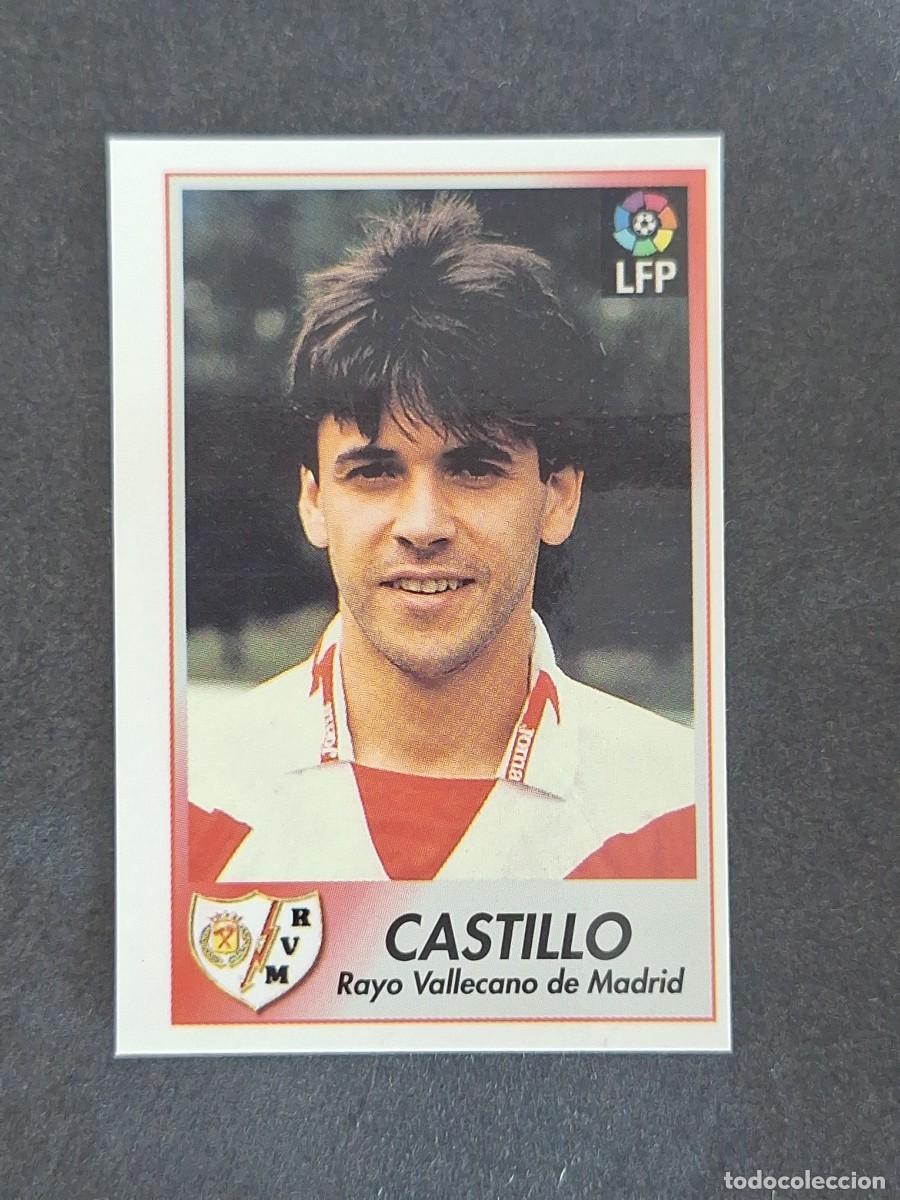 Cromos de f&uacute;tbol: L1 CASTILLO RAYO VALLECANO 191 BOLLYCAO FUTBOL LIGA 1996 1997 96 97 NUNCA PEGADO SIN PEGAR
