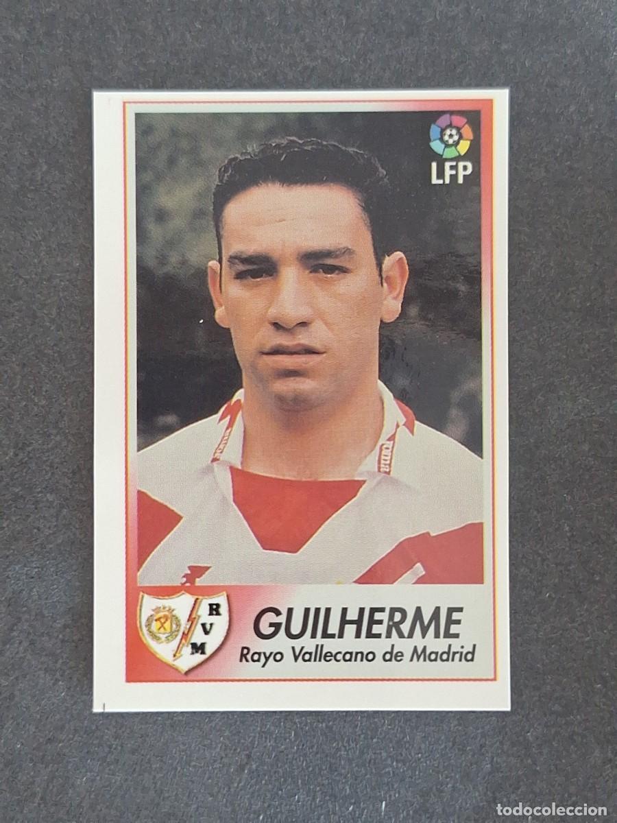 Cromos de f&uacute;tbol: L1 GUILHERME RAYO VALLECANO 194 BOLLYCAO FUTBOL LIGA 1996 1997 96 97 NUNCA PEGADO SIN PEGAR
