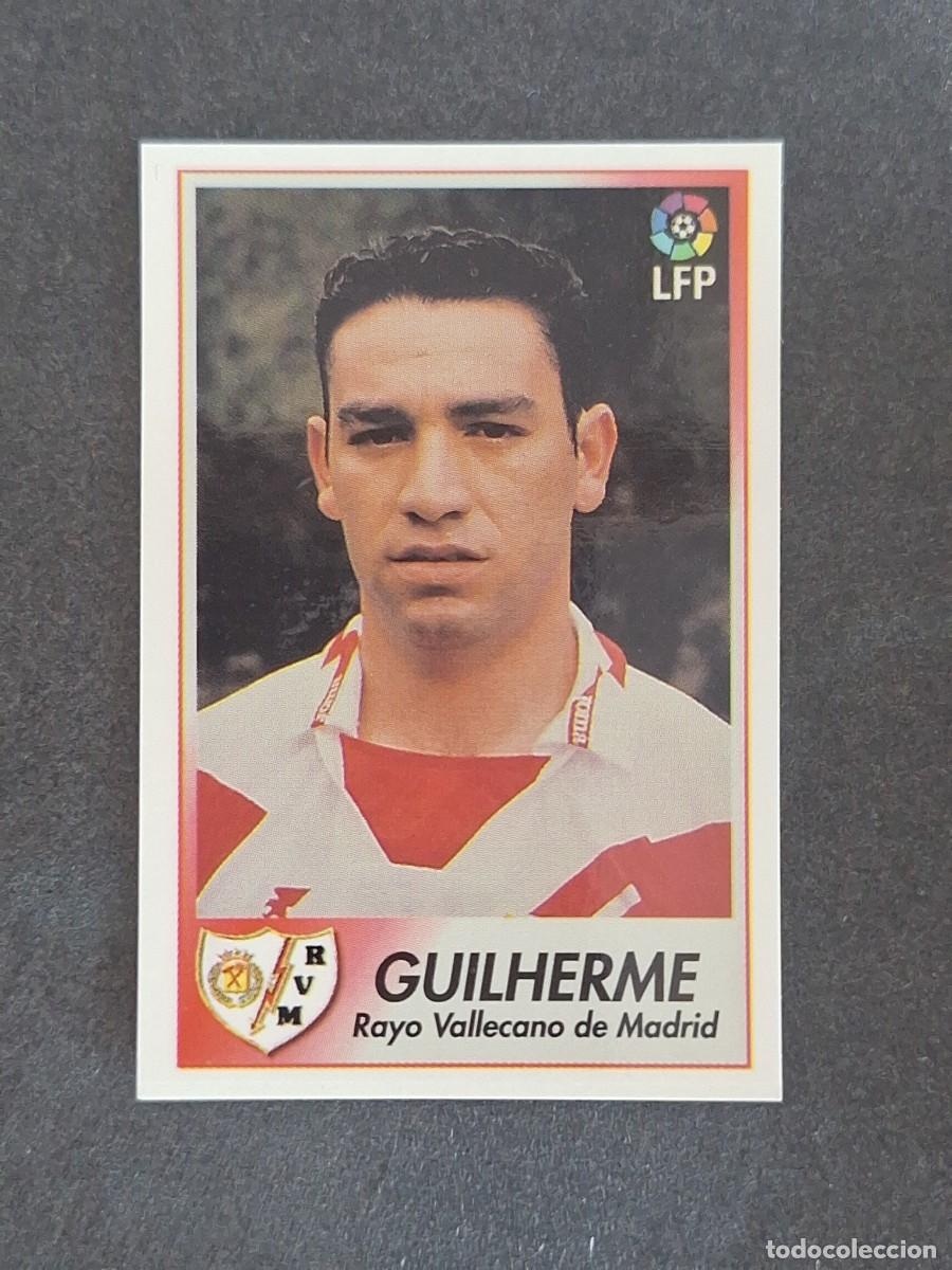 Cromos de f&uacute;tbol: L1 GUILHERME RAYO VALLECANO 194 BOLLYCAO FUTBOL LIGA 1996 1997 96 97 NUNCA PEGADO SIN PEGAR
