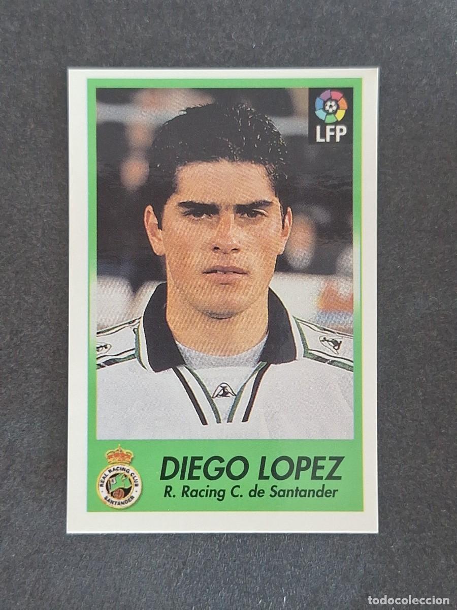 Cromos de f&uacute;tbol: L1 DIEGO LOPEZ RACING DE SANTANDER 199 BOLLYCAO FUTBOL LIGA 1996 1997 96 97 NUNCA PEGADO SIN PEGAR
