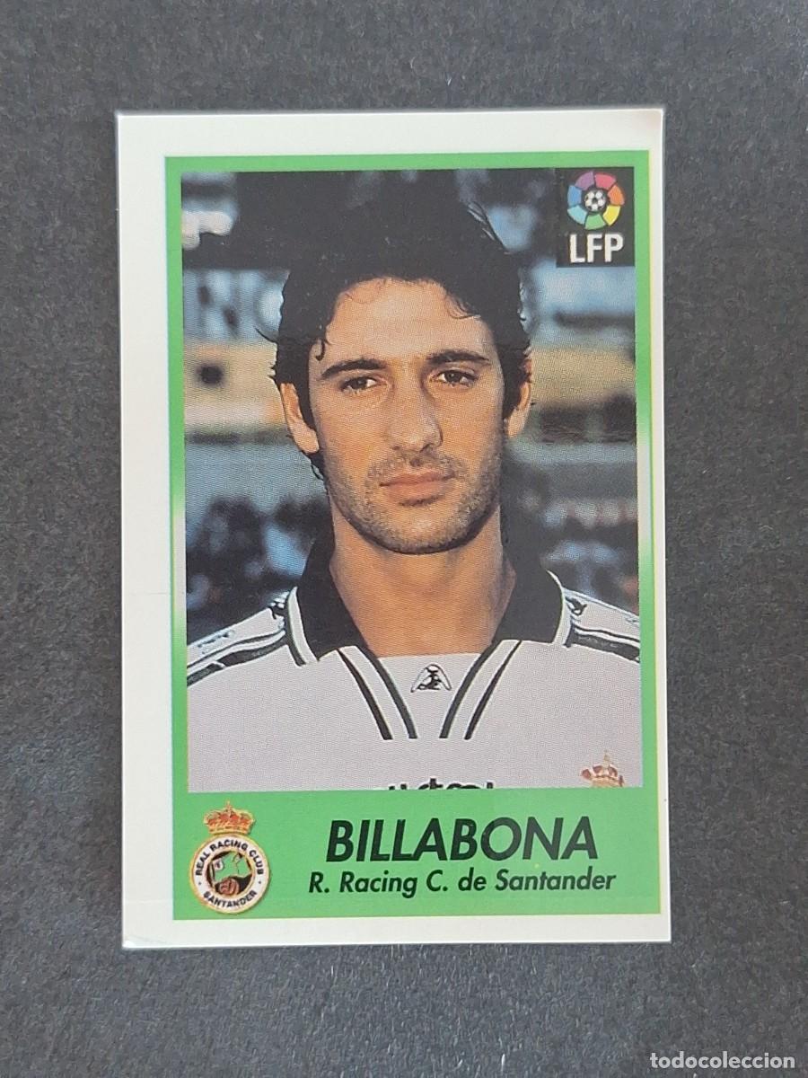 Cromos de f&uacute;tbol: L1 BILLABONA RACING DE SANTANDER 202 BOLLYCAO FUTBOL LIGA 1996 1997 96 97 NUNCA PEGADO SIN PEGAR