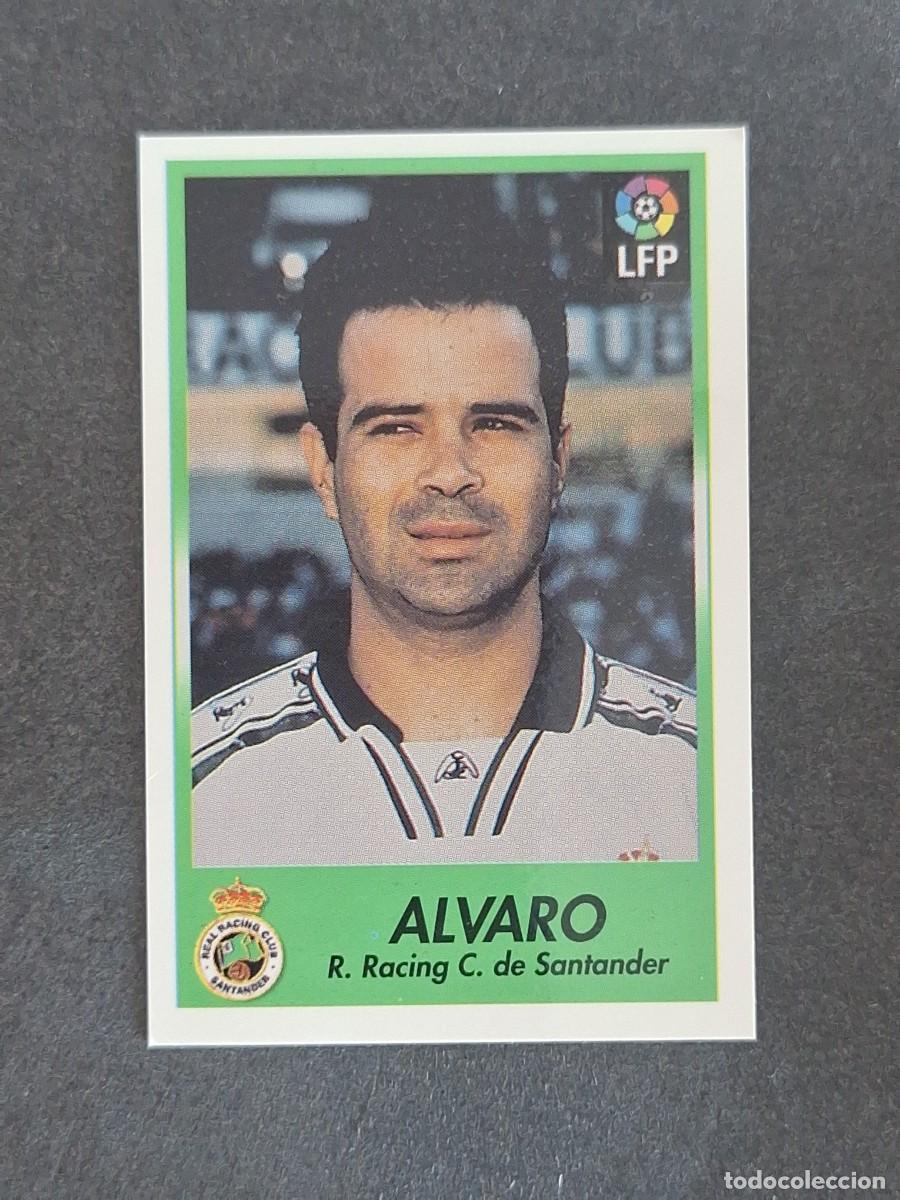 Cromos de f&uacute;tbol: L1 ALVARO RACING DE SANTANDER 203 BOLLYCAO FUTBOL LIGA 1996 1997 96 97 NUNCA PEGADO SIN PEGAR