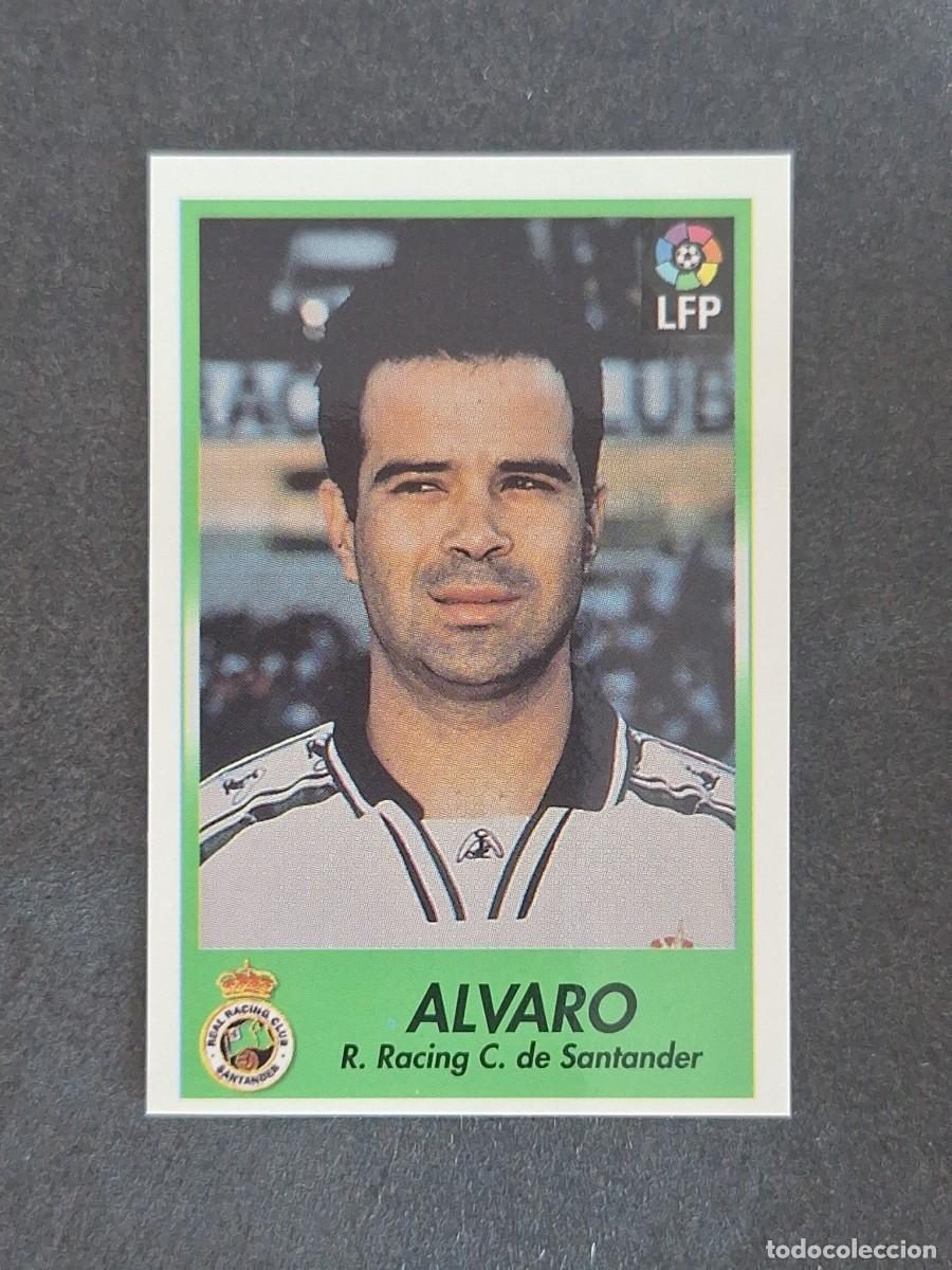 Cromos de f&uacute;tbol: L1 ALVARO RACING DE SANTANDER 203 BOLLYCAO FUTBOL LIGA 1996 1997 96 97 NUNCA PEGADO SIN PEGAR