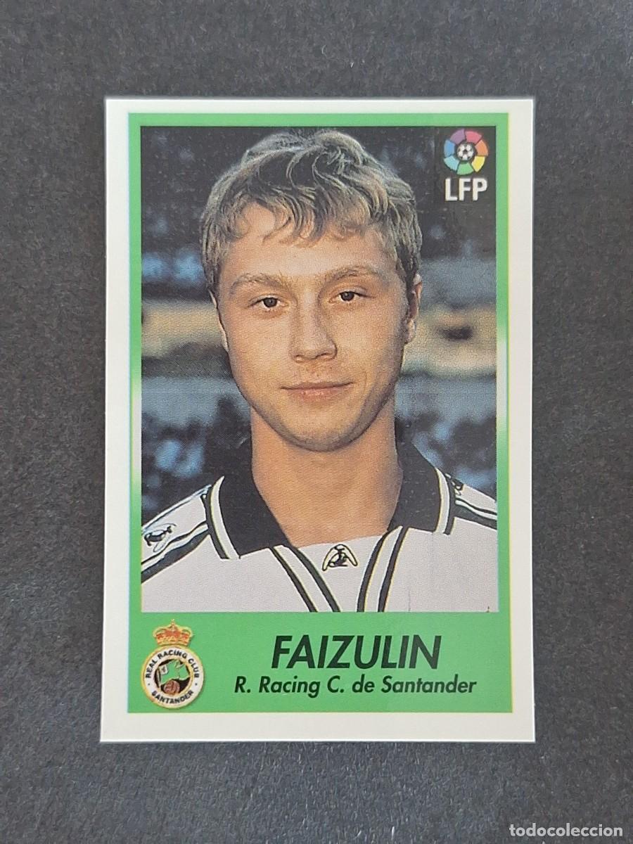 Cromos de f&uacute;tbol: L1 FAIZULIN RACING DE SANTANDER 208 BOLLYCAO FUTBOL LIGA 1996 1997 96 97 NUNCA PEGADO SIN PEGAR