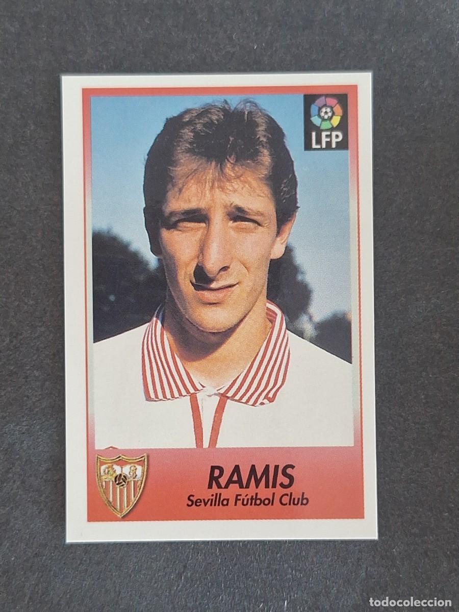 Cromos de f&uacute;tbol: L1 RAMIS SEVILLA C. F. 211 BOLLYCAO FUTBOL LIGA 1996 1997 96 97 NUNCA PEGADO SIN PEGAR