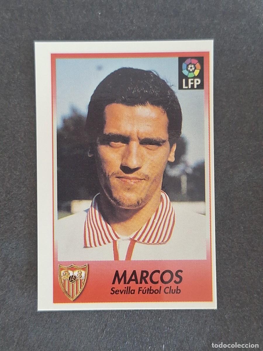 Cromos de f&uacute;tbol: L1 MARCOS SEVILLA C. F. 215 BOLLYCAO FUTBOL LIGA 1996 1997 96 97 NUNCA PEGADO SIN PEGAR