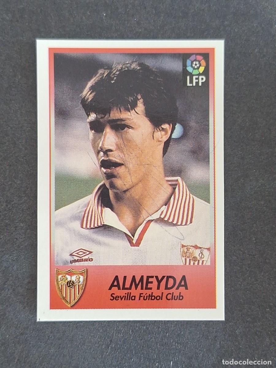 Cromos de f&uacute;tbol: L1 ALMEYDA SEVILLA C. F. 218 BOLLYCAO FUTBOL LIGA 1996 1997 96 97 NUNCA PEGADO SIN PEGAR