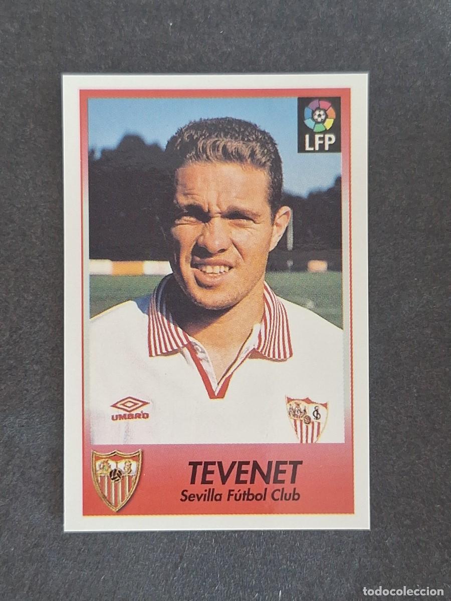 Cromos de f&uacute;tbol: L1 TEVENET SEVILLA C. F. 221 BOLLYCAO FUTBOL LIGA 1996 1997 96 97 NUNCA PEGADO SIN PEGAR