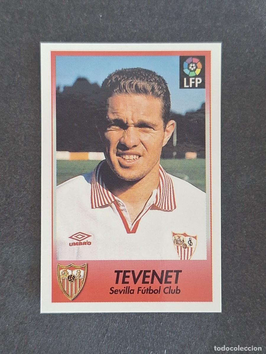 Cromos de f&uacute;tbol: L1 TEVENET SEVILLA C. F. 221 BOLLYCAO FUTBOL LIGA 1996 1997 96 97 NUNCA PEGADO SIN PEGAR