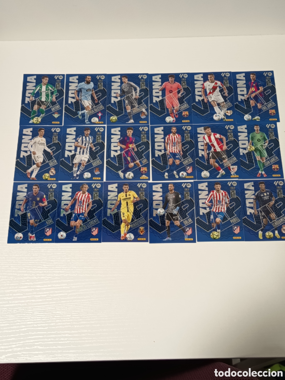 Cromos de f&uacute;tbol: Zona VIP completa megacracks