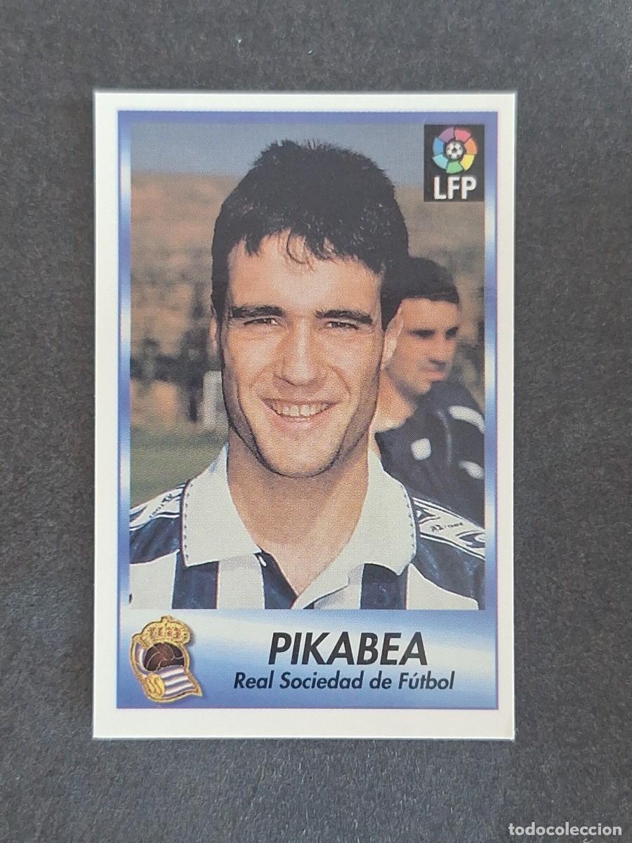 Cromos de f&uacute;tbol: L1 PIKABEA REAL SOCIEDAD 227 BOLLYCAO FUTBOL LIGA 1996 1997 96 97 NUNCA PEGADO SIN PEGAR