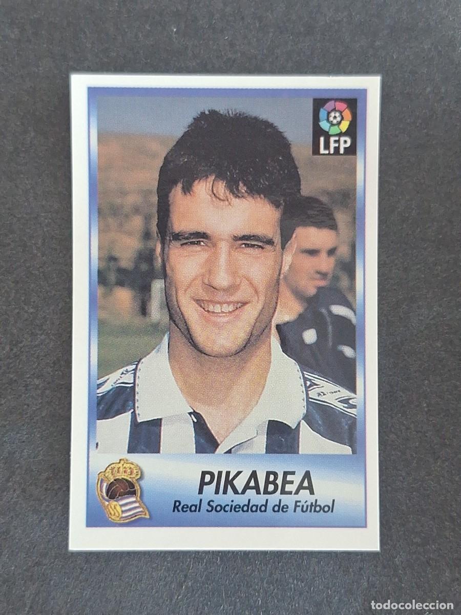 Cromos de f&uacute;tbol: L1 PIKABEA REAL SOCIEDAD 227 BOLLYCAO FUTBOL LIGA 1996 1997 96 97 NUNCA PEGADO SIN PEGAR