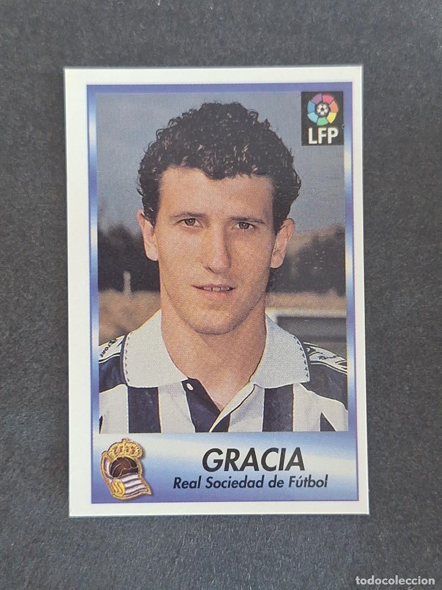 Cromos de f&uacute;tbol: L1 GRACIA REAL SOCIEDAD 230 BOLLYCAO FUTBOL LIGA 1996 1997 96 97 NUNCA PEGADO SIN PEGAR