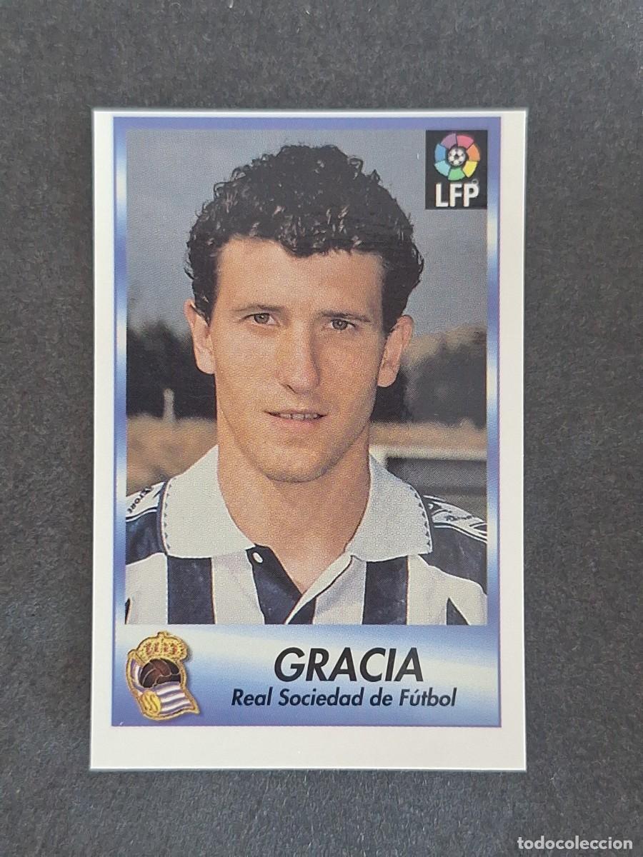 Cromos de f&uacute;tbol: L1 GRACIA REAL SOCIEDAD 230 BOLLYCAO FUTBOL LIGA 1996 1997 96 97 NUNCA PEGADO SIN PEGAR