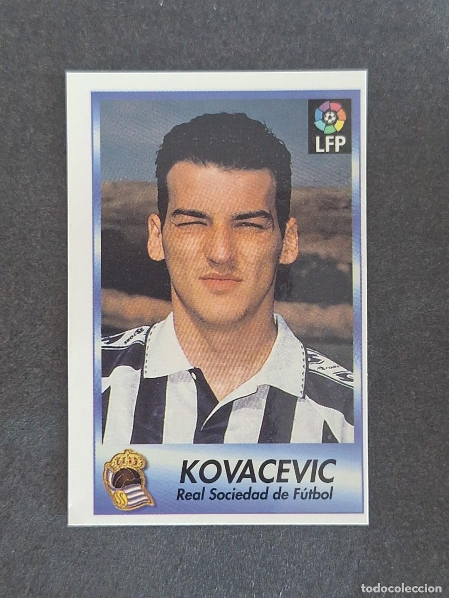 Cartes &agrave; collectionner de Football: L1 KOVACEVIC REAL SOCIEDAD 233 BOLLYCAO FUTBOL LIGA 1996 1997 96 97 NUNCA PEGADO SIN PEGAR