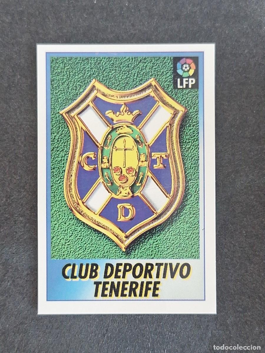 Cromos de f&uacute;tbol: L1 ESCUDO C. D. TENERIFE 235 BOLLYCAO FUTBOL LIGA 1996 1997 96 97 NUNCA PEGADO SIN PEGAR