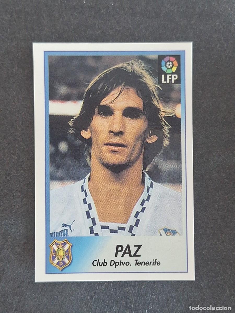 Cromos de f&uacute;tbol: L1 PAZ C. D. TENERIFE 237 BOLLYCAO FUTBOL LIGA 1996 1997 96 97 NUNCA PEGADO SIN PEGAR