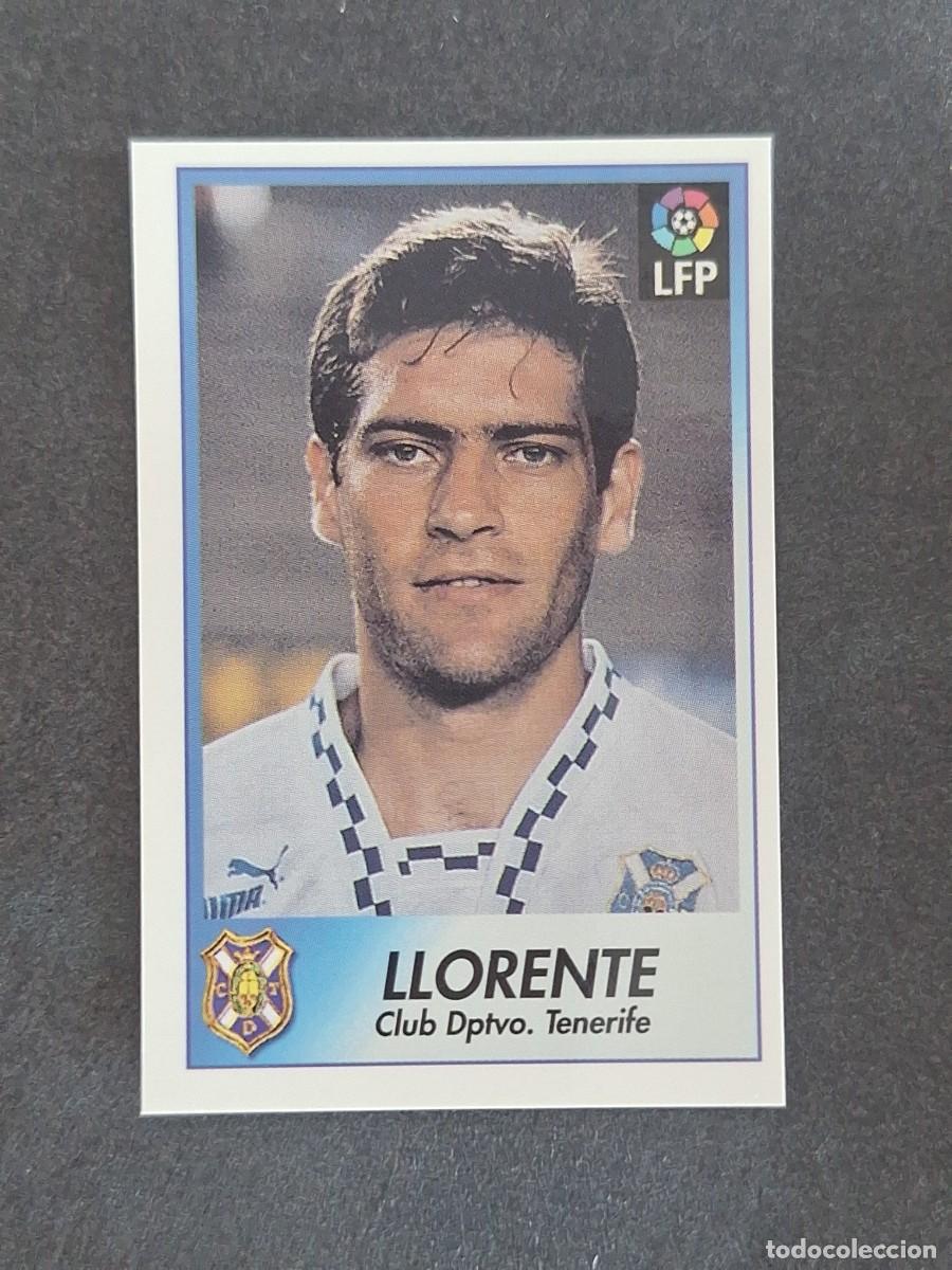 Cromos de f&uacute;tbol: L1 LLORENTE C. D. TENERIFE 238 BOLLYCAO FUTBOL LIGA 1996 1997 96 97 NUNCA PEGADO SIN PEGAR