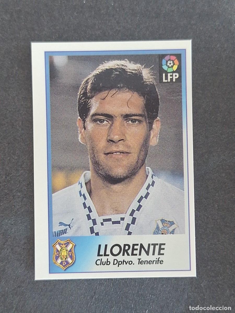 Cromos de f&uacute;tbol: L1 LLORENTE C. D. TENERIFE 238 BOLLYCAO FUTBOL LIGA 1996 1997 96 97 NUNCA PEGADO SIN PEGAR