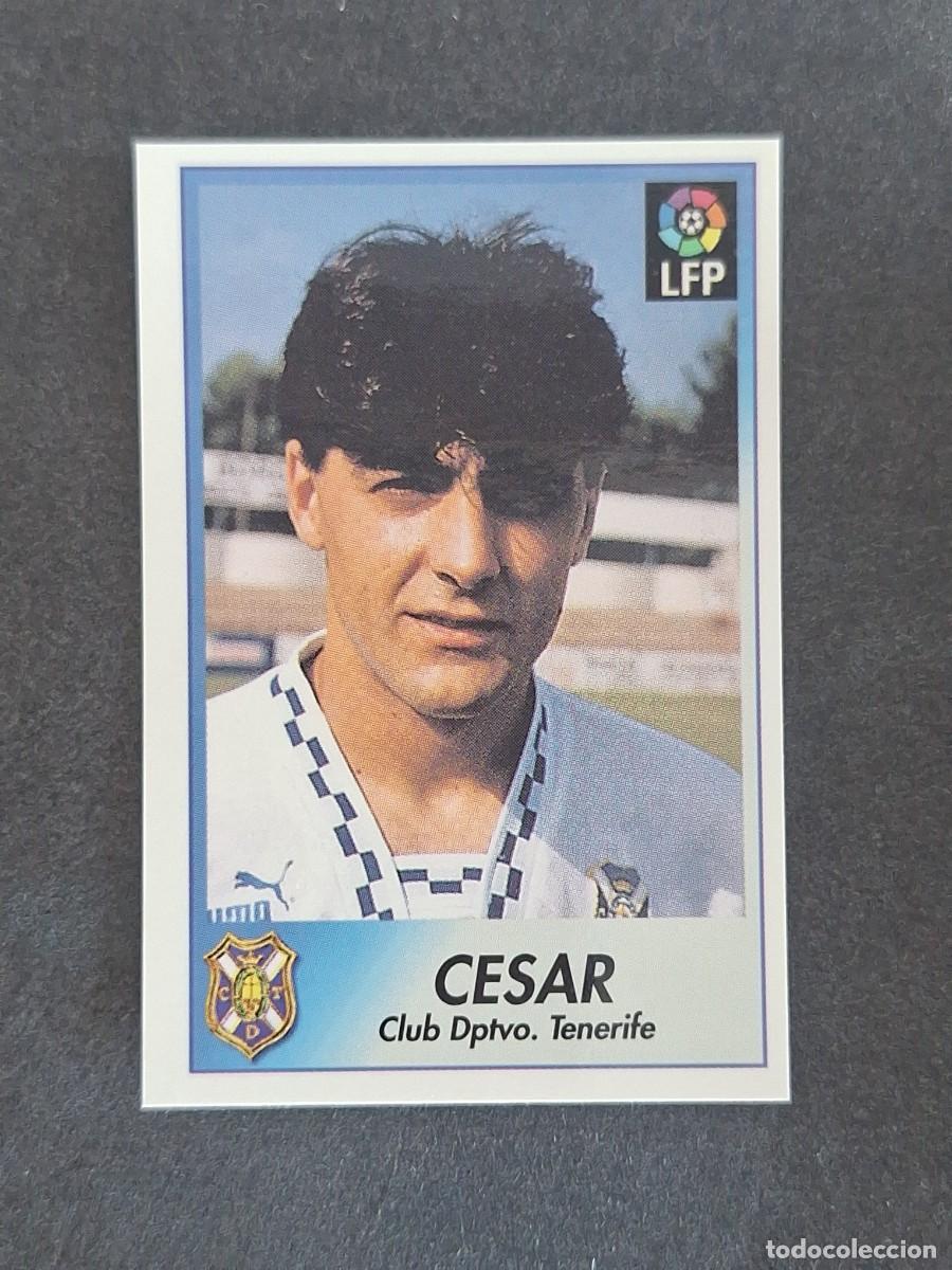 Cromos de f&uacute;tbol: L1 CESAR C. D. TENERIFE 239 BOLLYCAO FUTBOL LIGA 1996 1997 96 97 NUNCA PEGADO SIN PEGAR