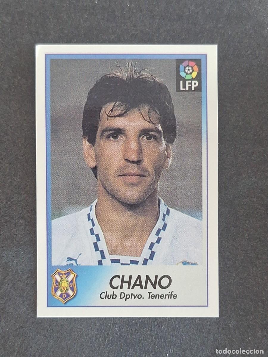 Cromos de f&uacute;tbol: L1 CHANO C. D. TENERIFE 243 BOLLYCAO FUTBOL LIGA 1996 1997 96 97 NUNCA PEGADO SIN PEGAR