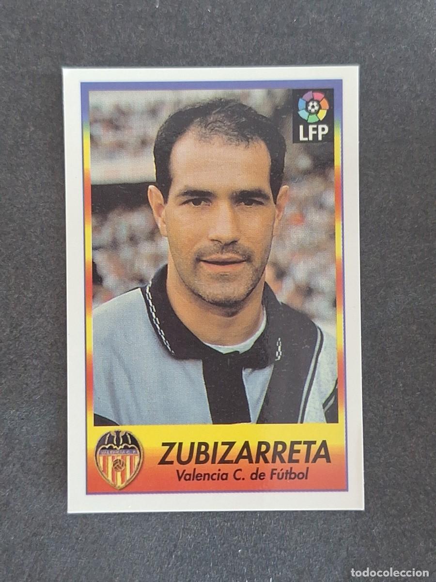 Cromos de f&uacute;tbol: L1 ZUBIZARRETA VALENCIA C. F. 249 BOLLYCAO FUTBOL LIGA 1996 1997 96 97 NUNCA PEGADO SIN PEGAR
