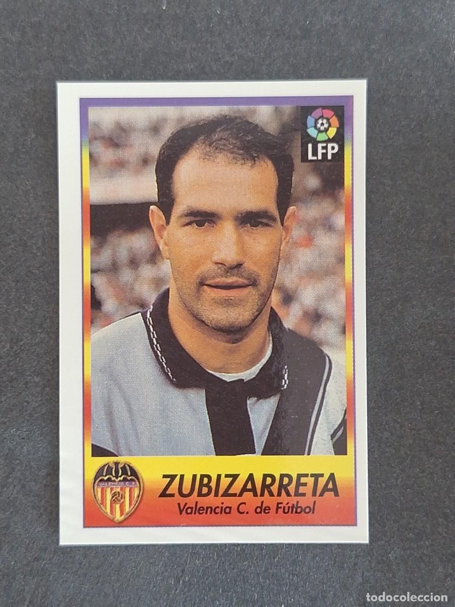 Cromos de f&uacute;tbol: L1 ZUBIZARRETA VALENCIA C. F. 249 BOLLYCAO FUTBOL LIGA 1996 1997 96 97 NUNCA PEGADO SIN PEGAR