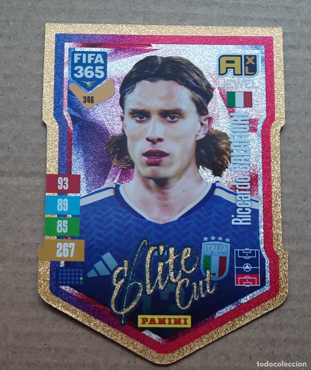 Cromos de f&uacute;tbol: Riccardo Calafiori Elite Cut 346, Fifa 365 2026-27