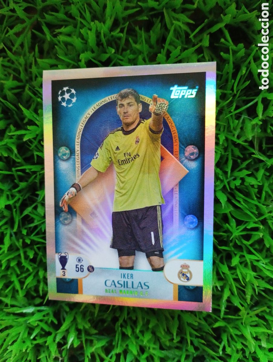 Figurine di Calcio: Casillas Real Madrid LEADING LEGACY Champions League 25-26 # 266 NUNCA PEGADO