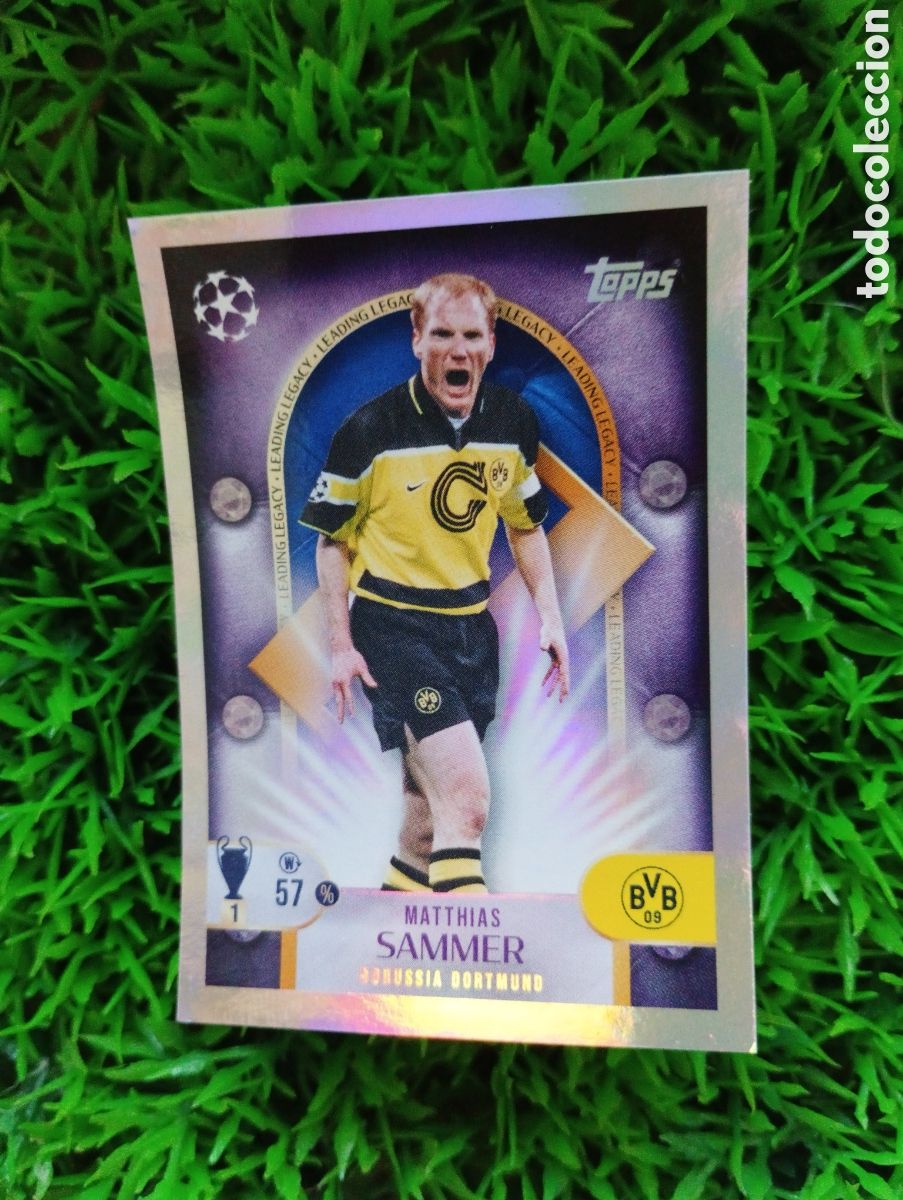 Cromos de f&uacute;tbol: Sammer Borussia Dortmund LEADING LEGACY Champions League 25-26 # 284 NUNCA PEGADO