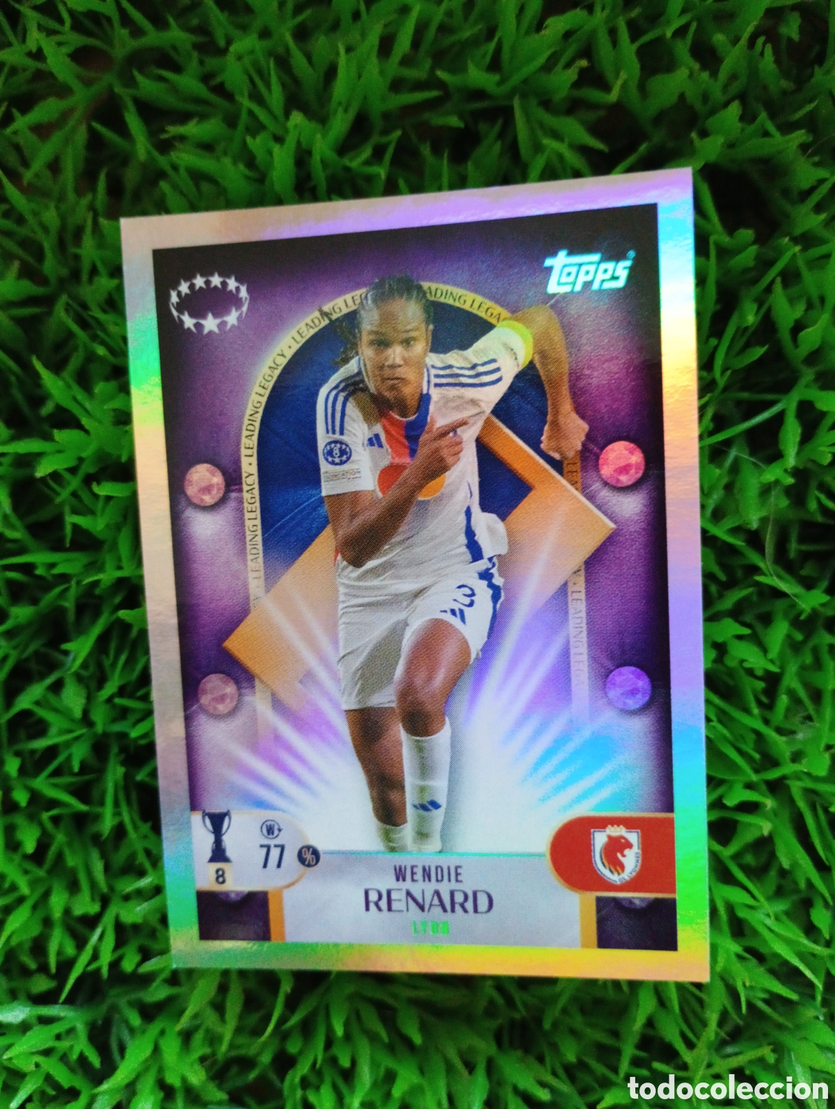 Cromos de f&uacute;tbol: Renard Lyon LEADING LEGACY Champions League 25-26 # 269 NUNCA PEGADO