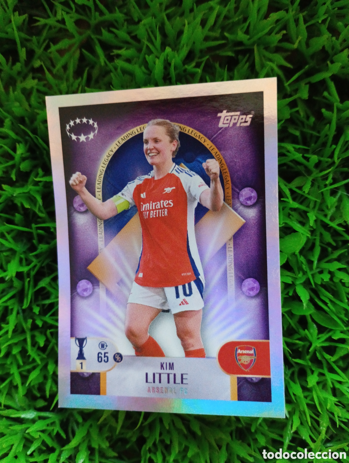 Cromos de f&uacute;tbol: Little Arsenal LEADING LEGACY Champions League 25-26 # 273 NUNCA PEGADO