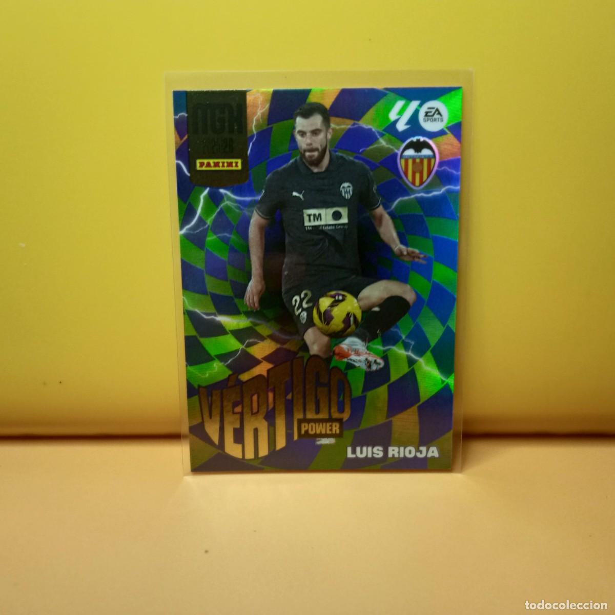 Cromos de f&uacute;tbol: MEGACRACKS 2025 2026 25 26 (V&Eacute;RTIGO POWER) VALENCIA C.F LUIS RIOJA P 385