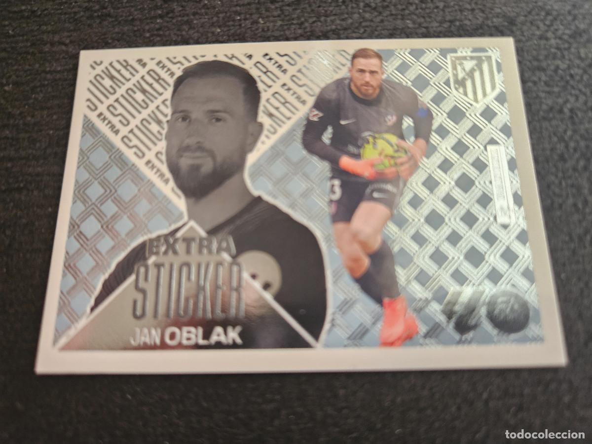 Cromos de f&uacute;tbol: LIGA ESTE 2026 2027 26 27 OBLAK EXTRA STICKER PLATA