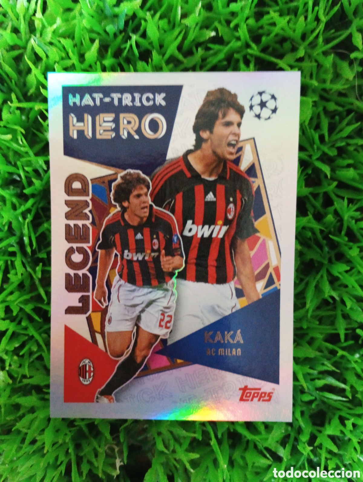 Cromos de f&uacute;tbol: Kaka Milan HAT-TRICK HERO Champions League 25-26 # 33 NUNCA PEGADO
