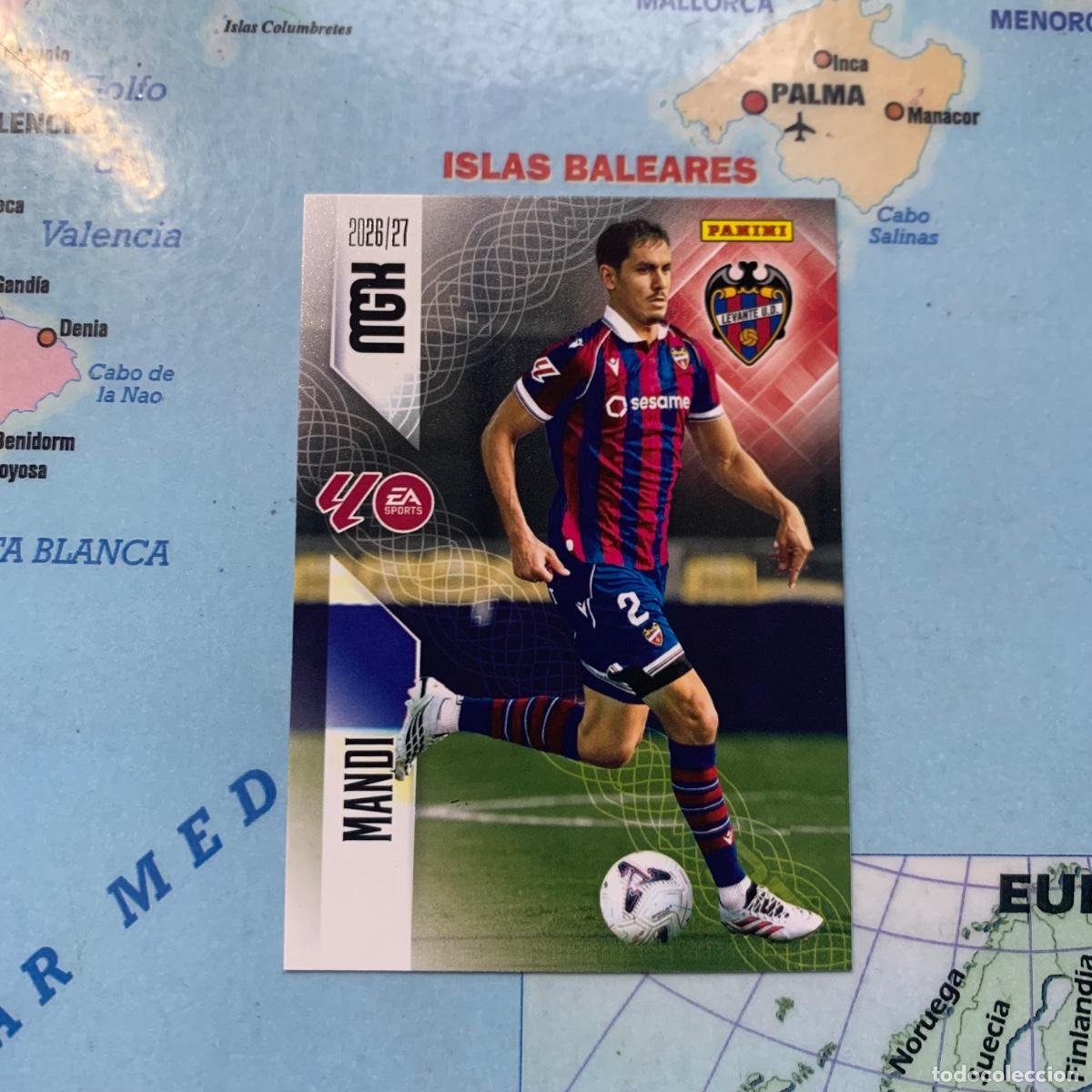 Cromos de f&uacute;tbol: Mandi n&uacute;mero 205 del Levante megacracks 26-27 2026-2027