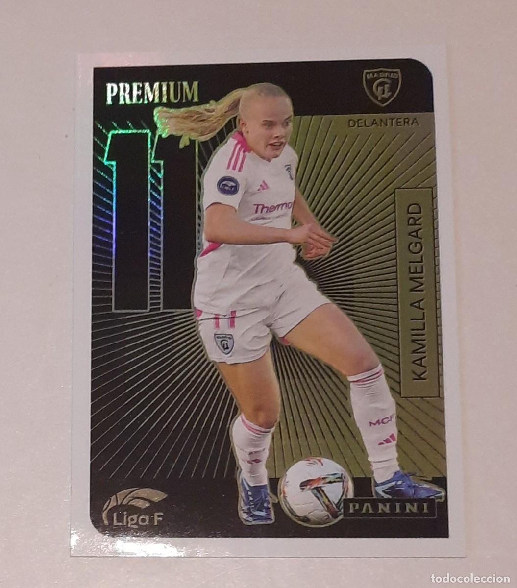 Cromos de f&uacute;tbol: Premium Kamilla Melgard Madrid, Liga Femenina F 2024