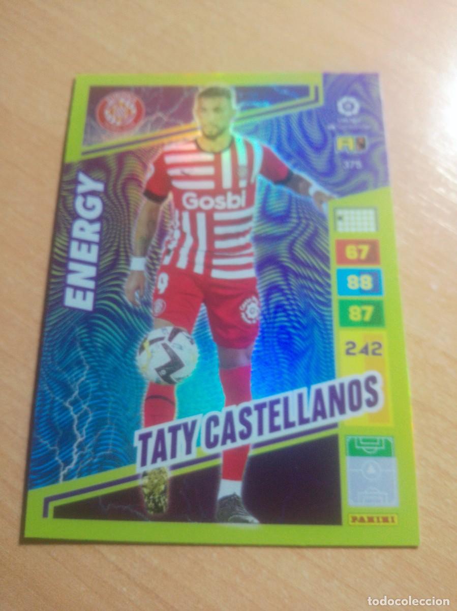 Cromos de f&uacute;tbol: 375 TATY CASTELLANOS ENERGY DEL GIRONA ADRENALYN XL 2022 2023 PANINI 22 23