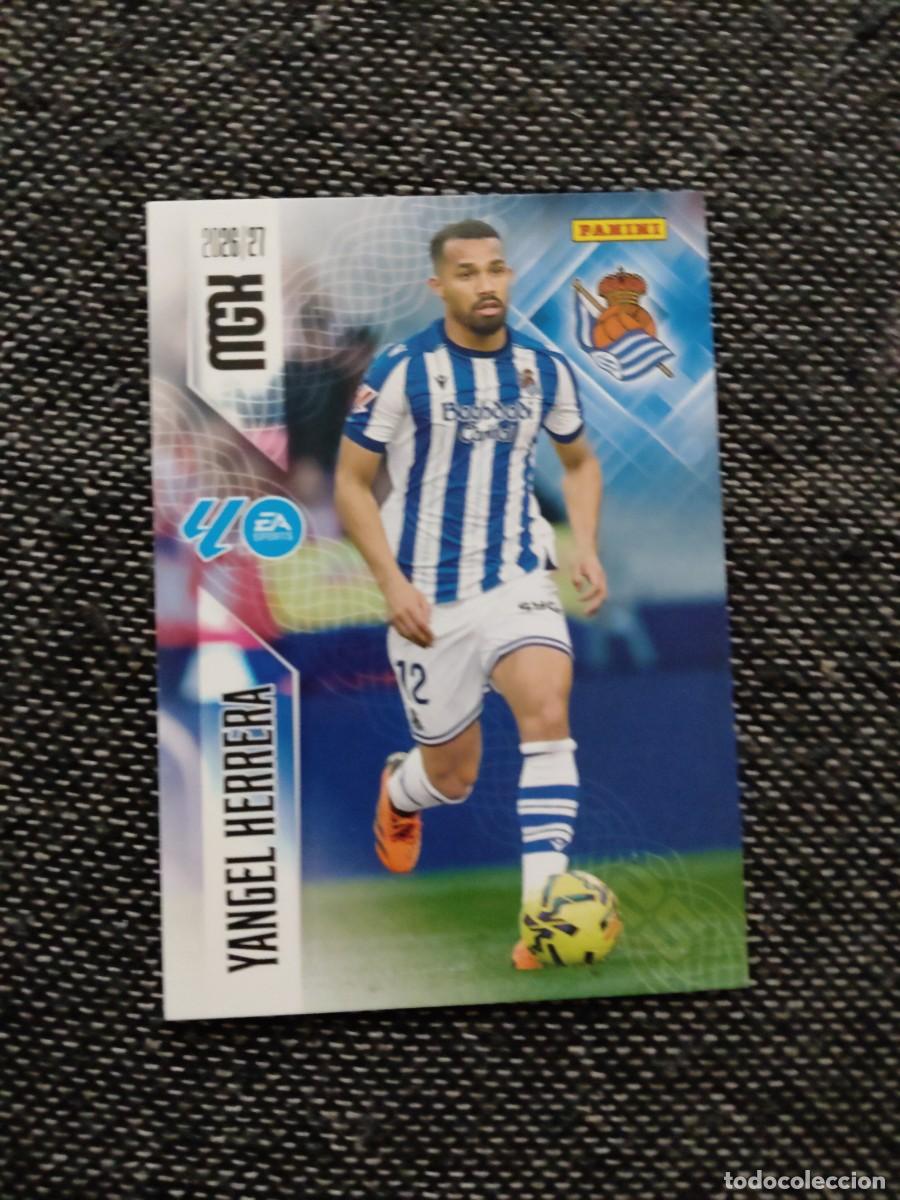 Cromos de f&uacute;tbol: 318 yangel herrera real sociedad megacracks 2026-27