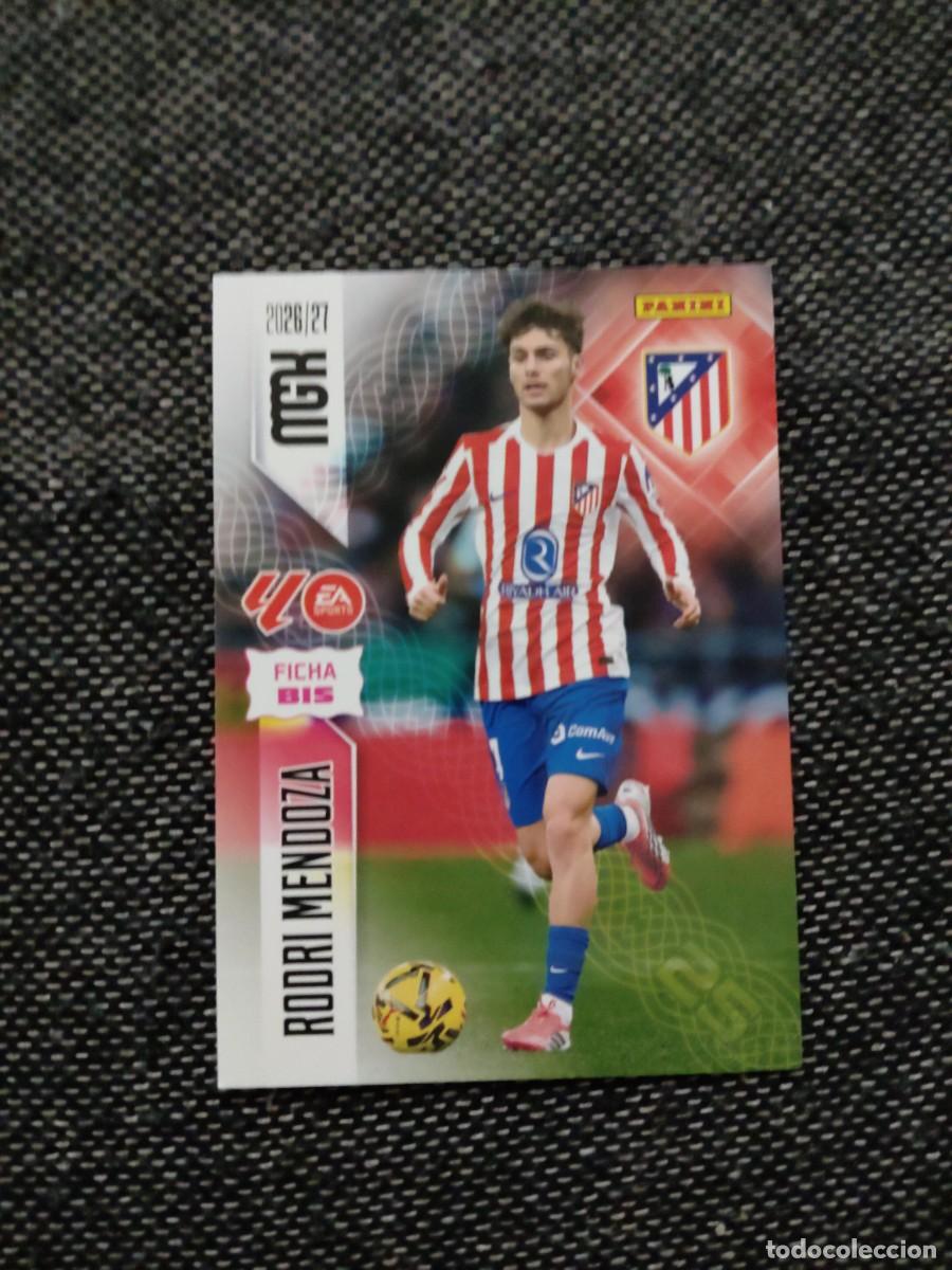 Cromos de f&uacute;tbol: 63 bis Rodri Mendoza atl&eacute;tico de Madrid megacracks 2026-27
