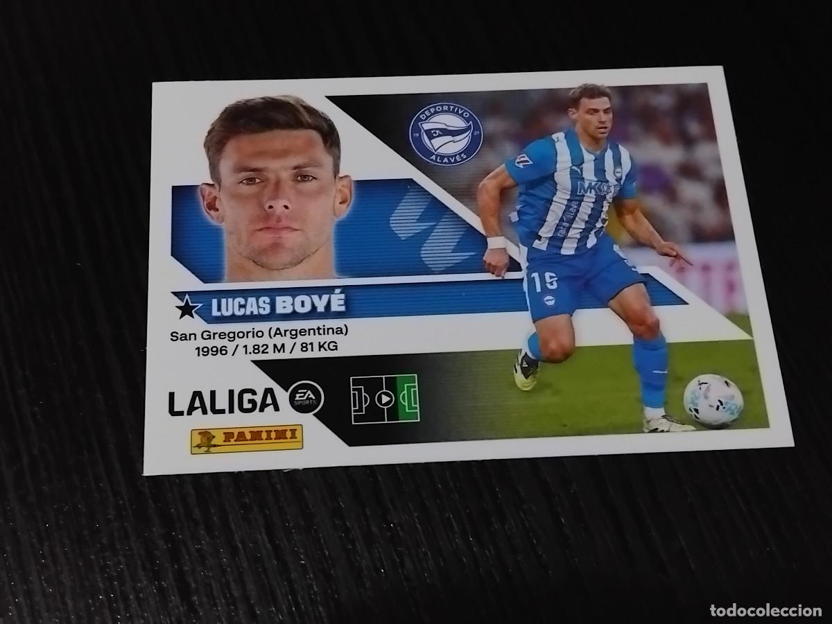 Cromos de f&uacute;tbol: LUCAS BOY&Eacute; 20 DEPORTIVO ALAV&Eacute;S #20 - PANINI LIGA ESTE 2026-27 2026 2027 cromo futbol LaLiga STICKER