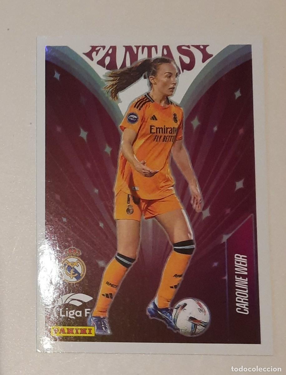 Cromos de f&uacute;tbol: Fantasy, Caroline Weir Real Madrid, Liga Femenina F 2024