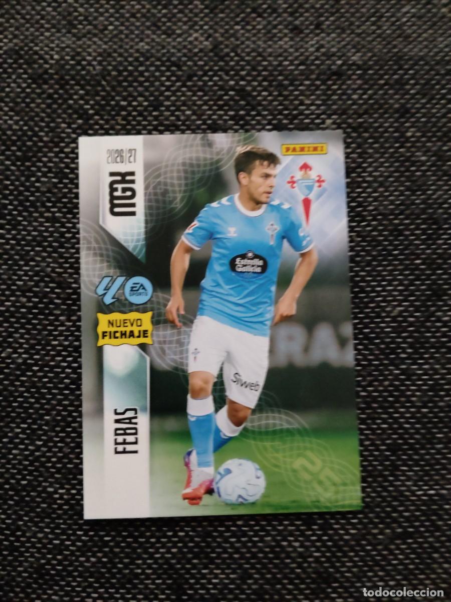 Cromos de f&uacute;tbol: 483 nuevo fichaje tebas celta megacracks 2026-27