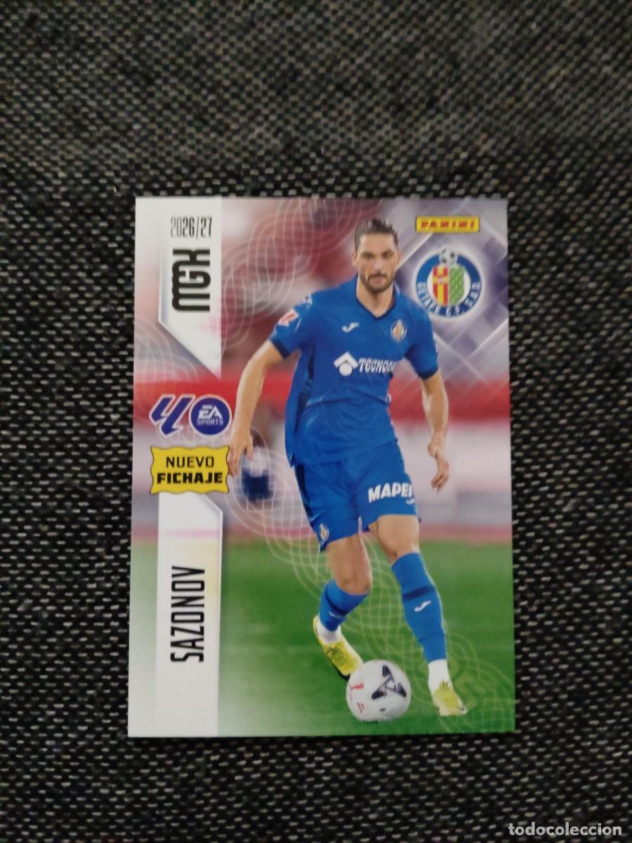 Cromos de f&uacute;tbol: 457 sazonov Getafe megacracks 2026-27
