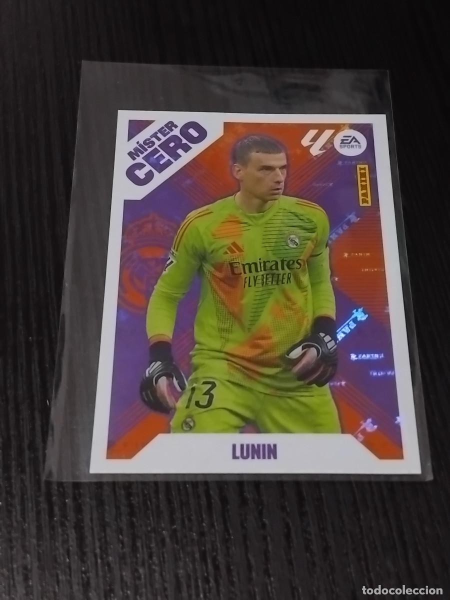 Cromos de f&uacute;tbol: LUNIN MISTER CERO 7 REAL MADRID #7 - PANINI LIGA ESTE 2026-27 2026 2027 cromo futbol LaLiga STICKER